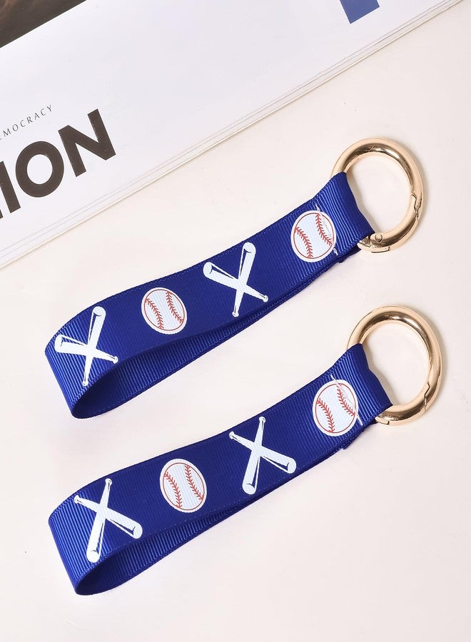 Ribest Baseball Ribbon, 7/8 Inch Grosgrain Sports Ribbon for Crafts Hair Bows Gift Wrapping Team Decor Party Decorations, Blue/White/Red, 10 Yards - Image 5